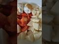 A combination of tomato, jicama, and salted egg for salad