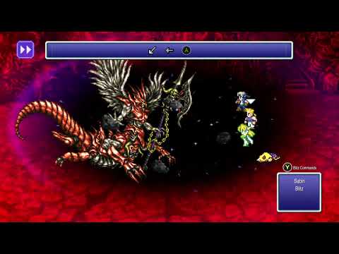 FINAL FANTASY VI Pixel Remaster Warring Triad Demon Fight