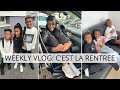 WEEKLY VLOG: C&#39;EST LA RENTREE DE MES BABYS ! EN FRANCE