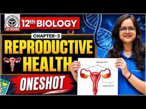 Class 12 Biology Chapter 3 | जनन स्वास्थ्य Reproductive Health| Short Questions | UP Board Exam 2027