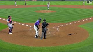 Charlie Blackmon and Bud Black get ejected arguing a umpire's horrible strike zones