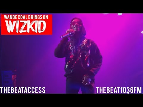 Wizkid Surprise Performance At SOLD OUT Wande Coal Concert | #THEBEATACCESS
