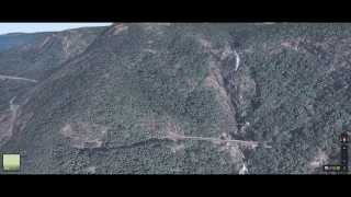 Google maps 3D tour of Dudhsagar waterfalls