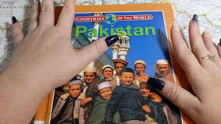 ASMR ~ Pakistan Soft Spoken Facts ~ Page Turning Reading With Pointer Book Sounds screenshot 1
