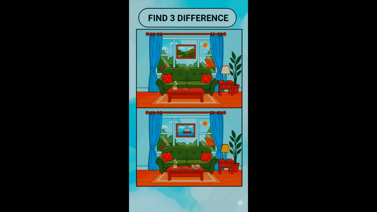 Find 3 difference and win IPhone 17 pro max and 3000 cash prizes..
