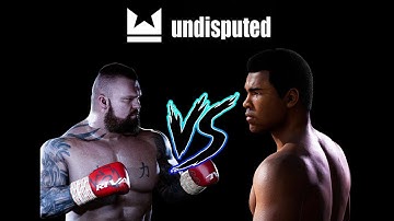 EDDIE HALL vs MUHAMMAD ALI - Undisputed Boxing Game Full Fight Gameplay!