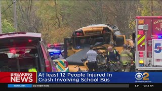 Several Injuries After School Bus Crash In New Windsor