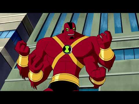 Four Arms vs Ssserpent , Ben 10 Ultimate Alien Episode