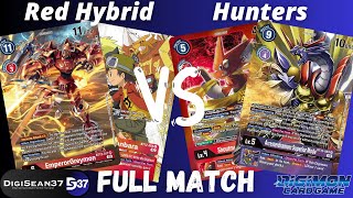 Red Hybrid VS Hunters | Digimon Card Game | BT15 Exceed Apocalypse