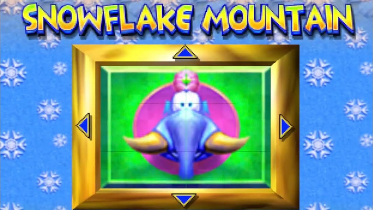 Diddy Kong Racing - Snowflake Mountain [TROPHY RACE] - YouTube