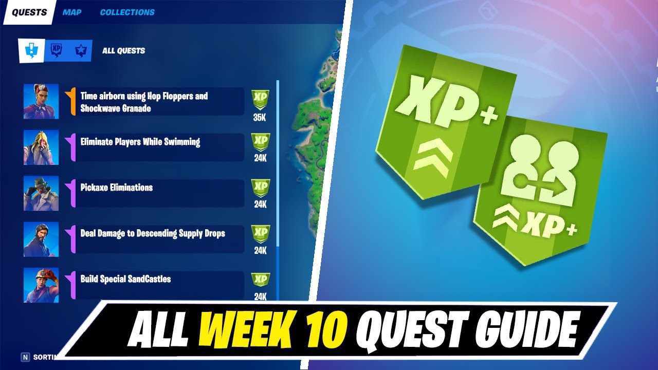 Fortnite All Week 10 Challenges Guide (Chapter 2 Season 6)
