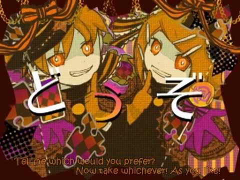 Now, which one? - Trick or Treat- English cover by Rin & Len Kagamine with PV
