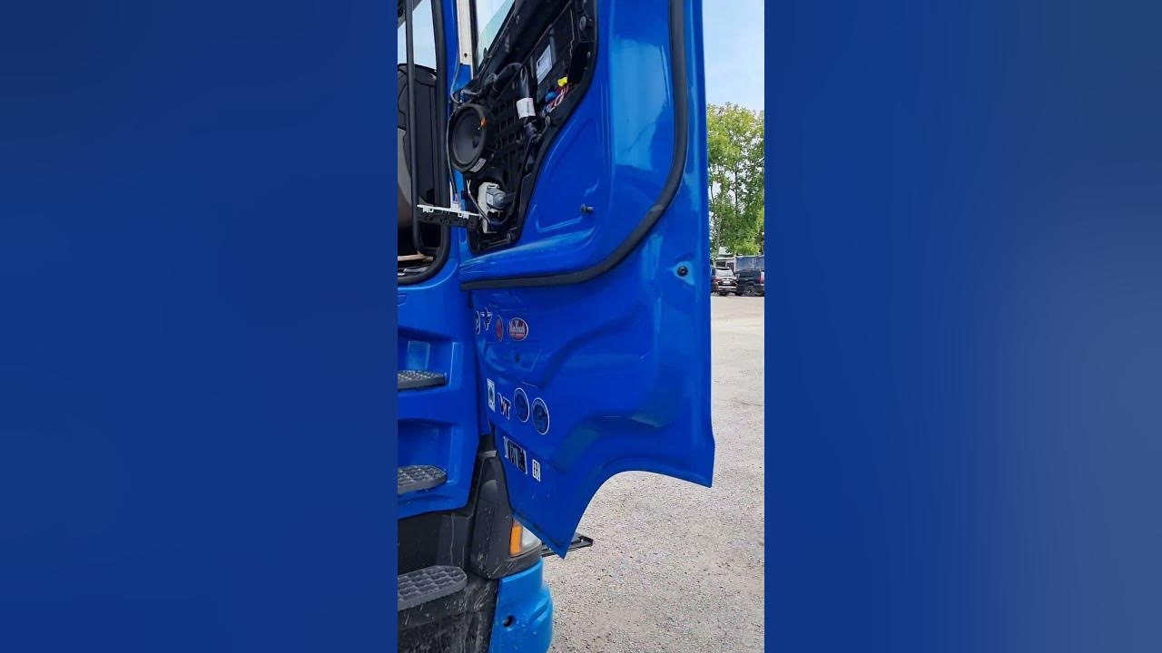 Как снять дверь скания Обшивка двери 1425658/1486793/1486790 для SCANIA 5 G-series (2007-2016г.) с разб