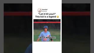 This Kid Is A Legend 🤣 #baseball Details
