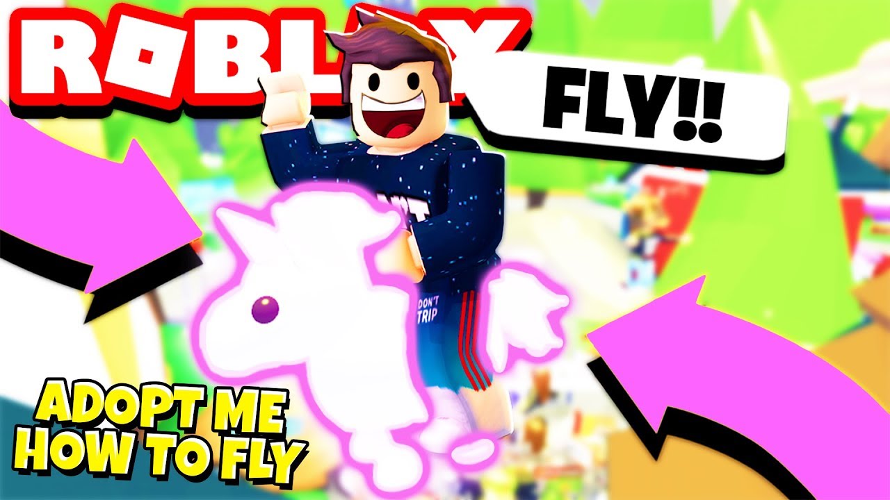 How To Fly In Adopt Me Flying Neon Unicorn Pet Roblox - 