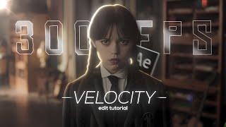 How I Created My VIRAL Smooth Velocity Edit 300 FPS Flowframes