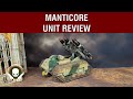 Unit Review: Manticore - 10th Edition Index
