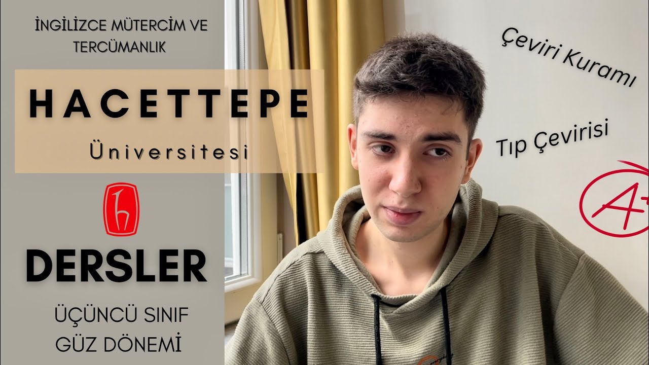 3.Sınıf 1.Dönem Dersleri📝|İngilizce Mütercim ve Tercümanlık🌐
