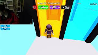 Roblox Easy Parkour Obby Game Stages 26-40 Gameplay With Live Commentary screenshot 5