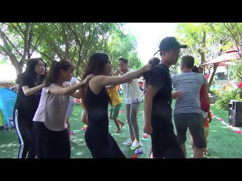 Video Trò chơi khởi động: NHÚN - XOA - BÓP -Team Chi nhánh... - youtube