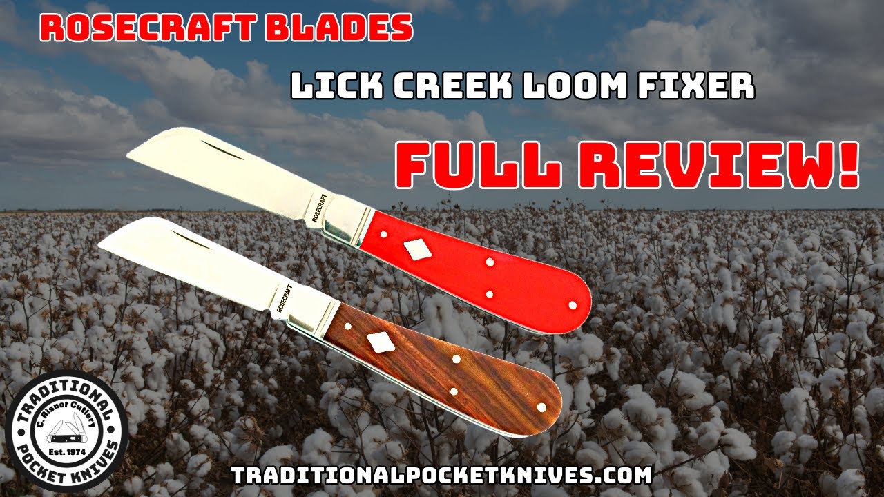 New from RoseCraft Blades! The Lick Creek Loom Fixer w/C. Risner ...