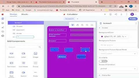 How to make a simple Calculator app on Thunkable - Techno Kid