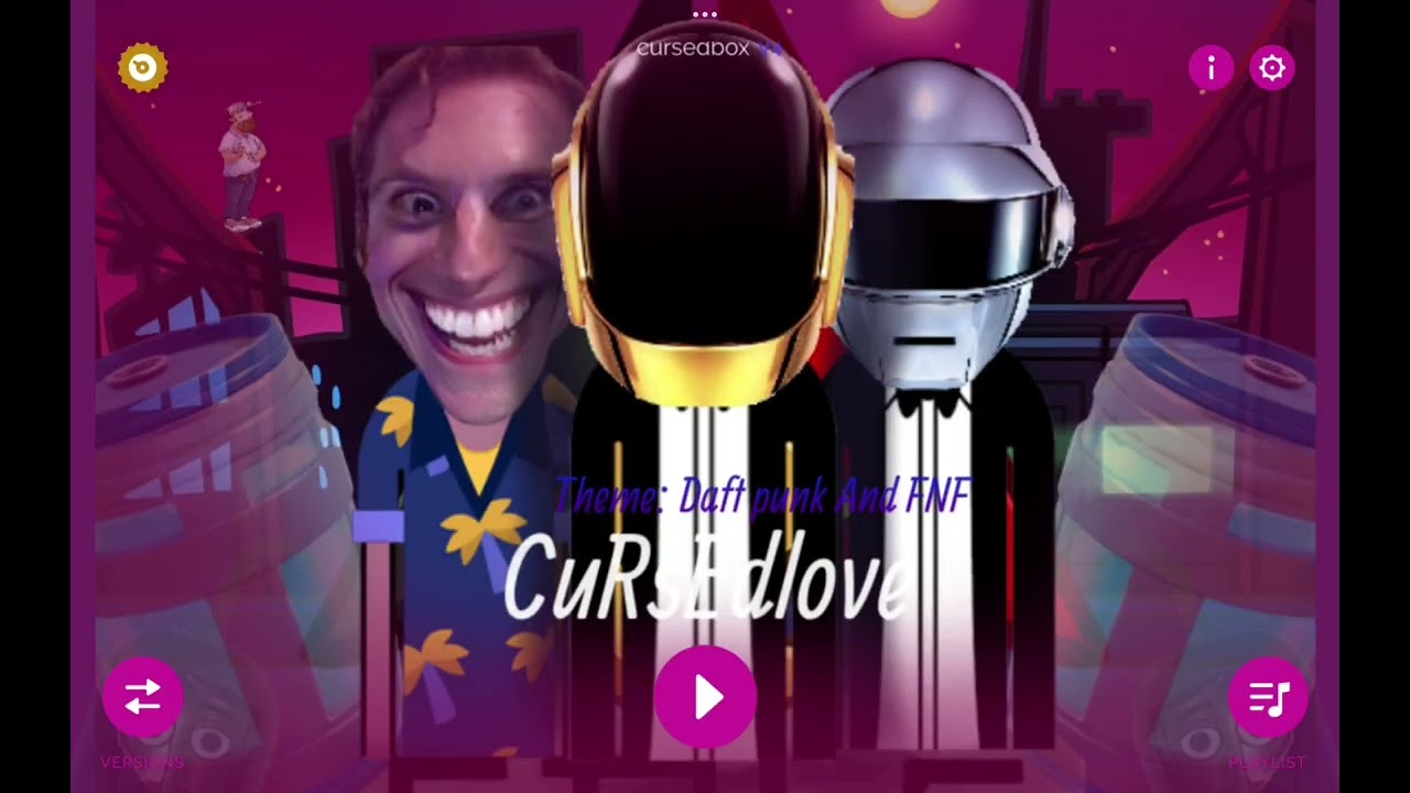 I play the weirdest incredibox mod but app name is CuRsEdbox