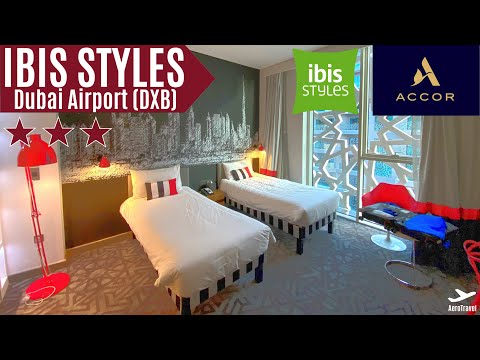 IBIS STYLES DUBAI AIRPORT HOTEL (DXB) | Hotelreport 4K UHD | STAY COVID-19 PANEMIC | ACCOR HOTELS