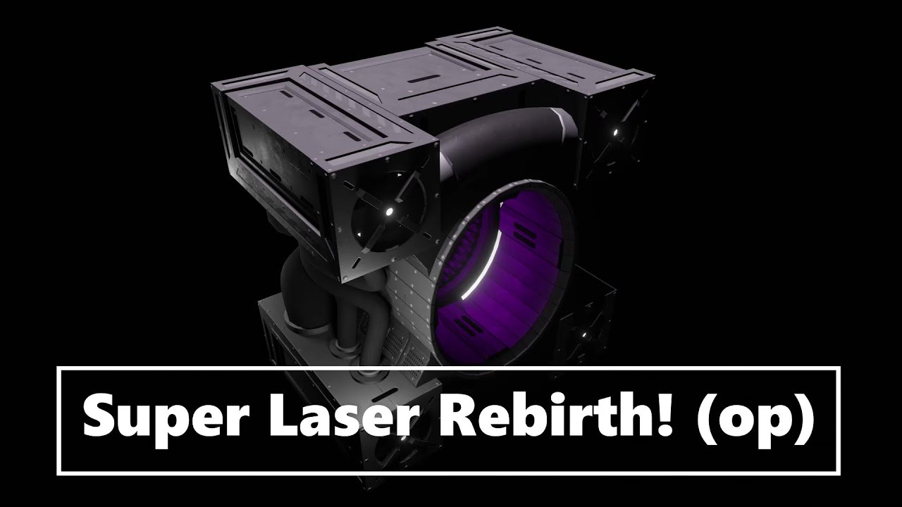 Space Engineers l Super Laser Rebirth! l Available on workshop - YouTube