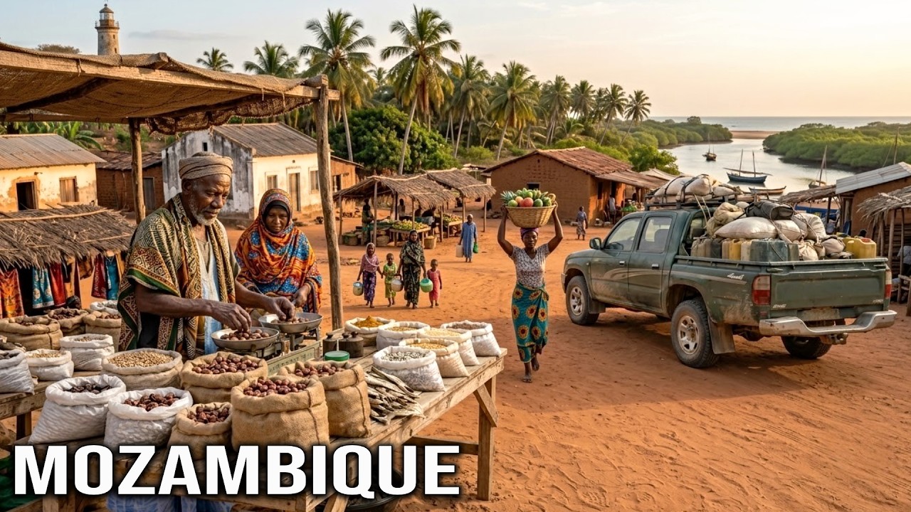 Vivir en MOZAMBIQUE | La Vida Real en Uno de los Países Más Olvidados de África | Documental 4K