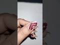 easy red nail art 💅#simplenails #nailart #extensions