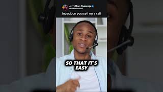 Introduce Yourself On A Call