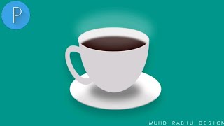 Cuffee cup design tutorial on Android pixellab how to create cuffee cup on Android pixellab MRT desi screenshot 4