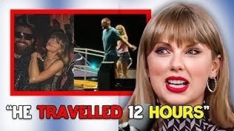 Taylor Swift Shares: Travis Kelce’s 12-Hour Journey to Support Her at the Eras Tour!
