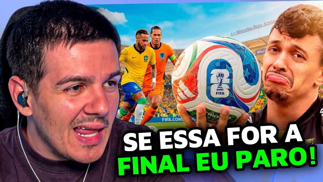 REVERSÃO TESTOU A TRIONDA E BODE CRAVOU A FINAL DA COPA! - wardi REACT!