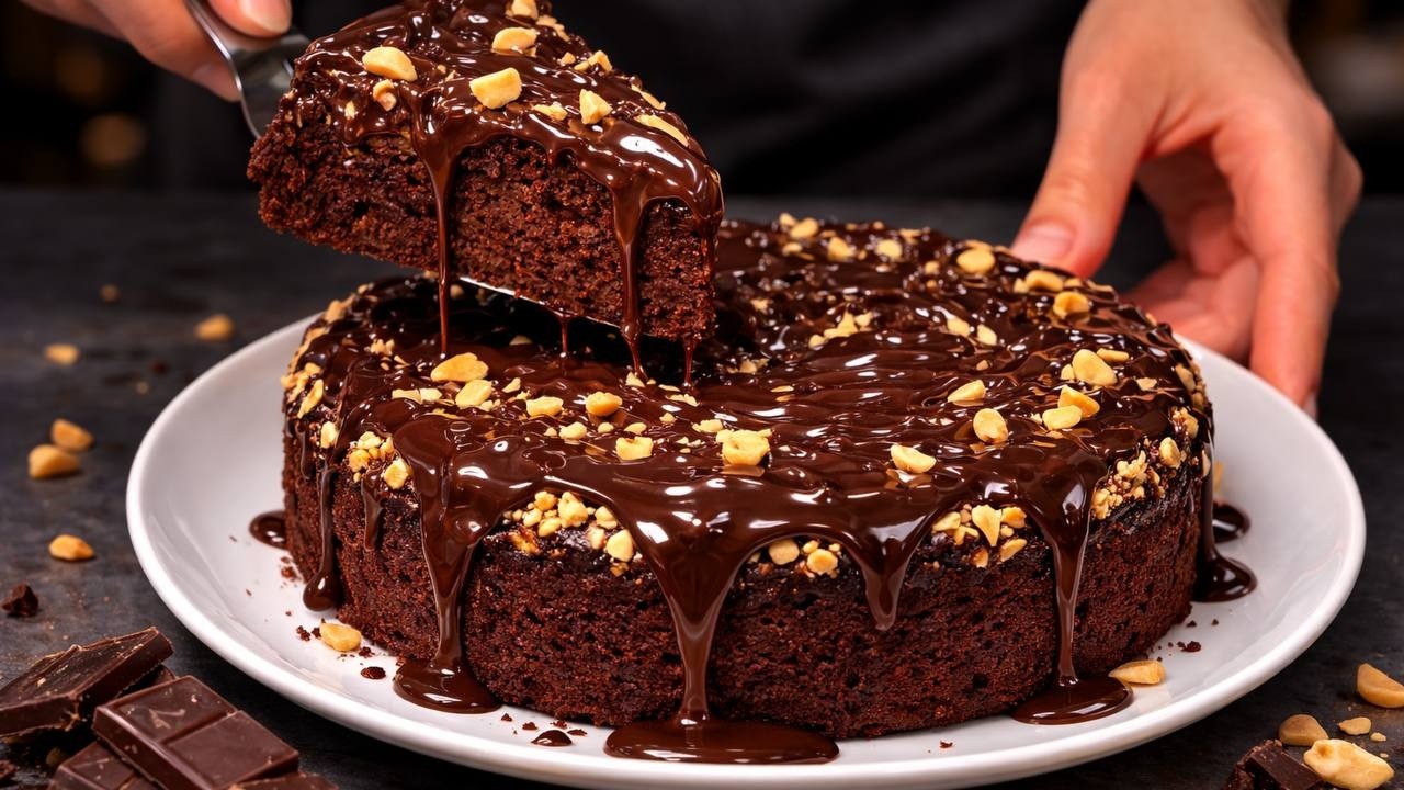 ❗️Bananen-Hafer-Schokokuchen macht die Welt verrückt! Ohne Zucker, ohne Mehl – 5 Zutaten!