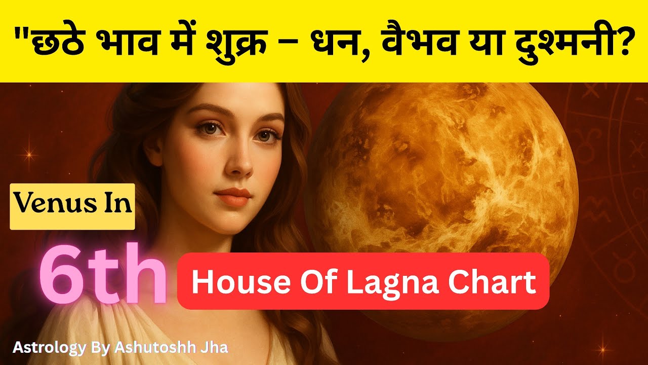 Venus in 6th House | छठे भाव में शुक्र | Enemies, Health & Victory