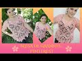 BLUSA PINTEREST/PARTE 1/BLUSA GRANNY ROMÁNTICA