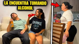 My sister got drunk at 14 and this is how my mom reacted!! Prank!