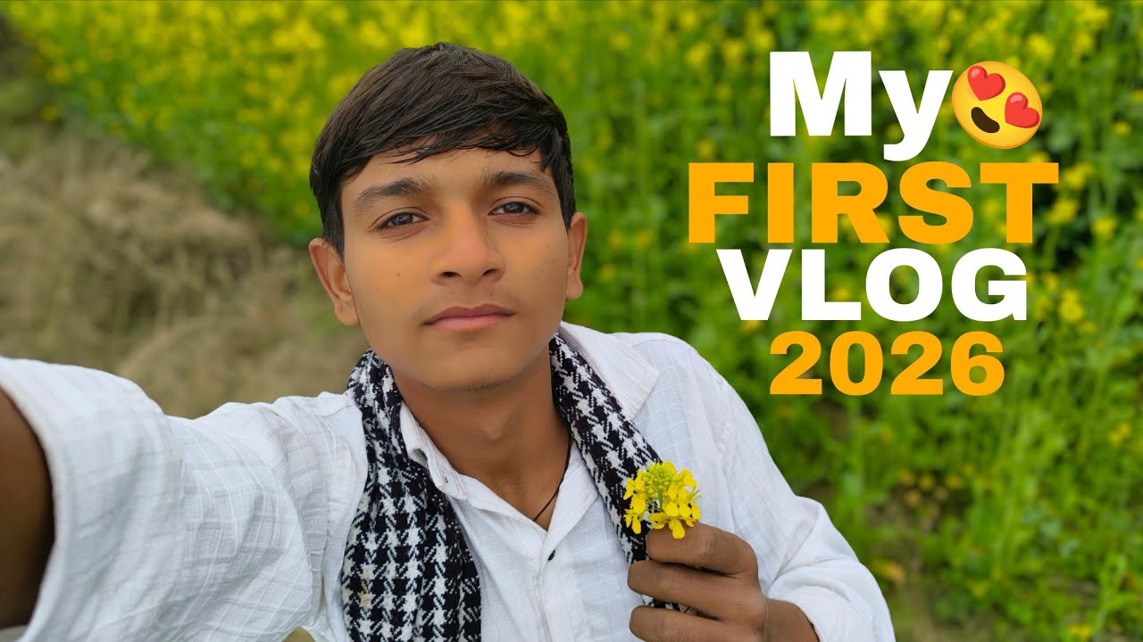 My FRST VLOG || 2026 😍