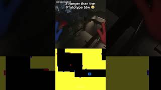 Stronger Than The Prototype BTW 😲 (Poppy Playtime Chapter 5 Meme) | Blue Bouncing Square