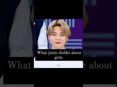 What Jimin Dislike About Girls Jimin Shorts