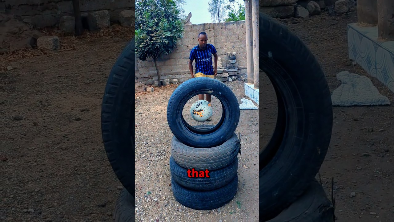 “Tyre Goal Challenge: From Level 1 to Infinity! ⚽🔥 | Impossible Football Accuracy Test” 