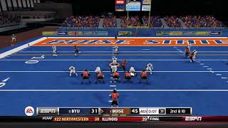NCAA 14 OD Week 14 vs chillgate28