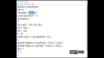 C++ Course - Pointer Comparison