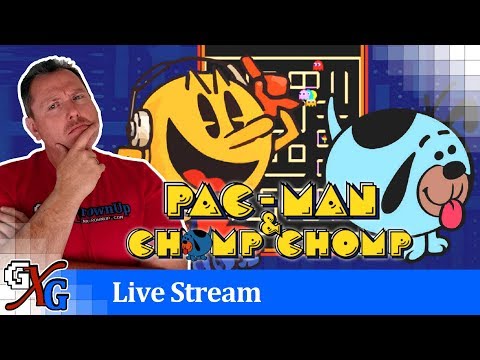 Pac-Man & Chomp Chomp Retro Arcade Play | GenXGrownUp Live