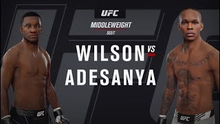 [UFC 4] George Wilson VS Israel Adesanya