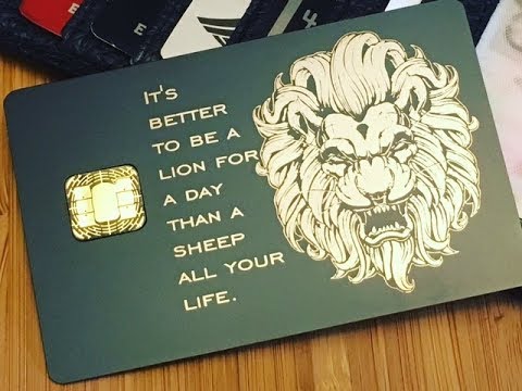 Custom credit card