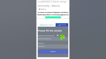 How to get Provisional Certificate in CCS University #shorts #ccsuniversity #provisionalcertificate