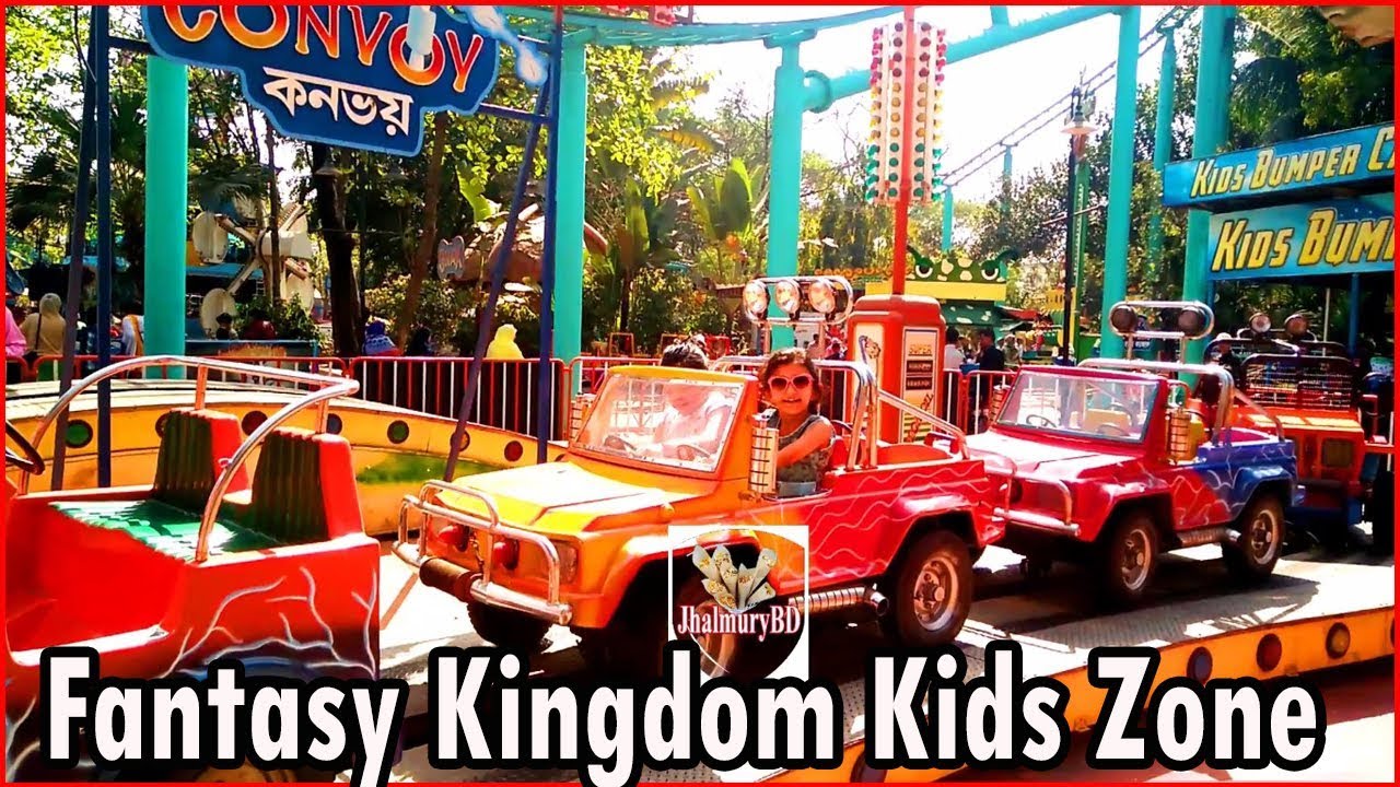 Azhar Vlogs | Fantasy Kingdom Kids Zone | Children Train | Convoy Car | Horse Ride | Plane Ride